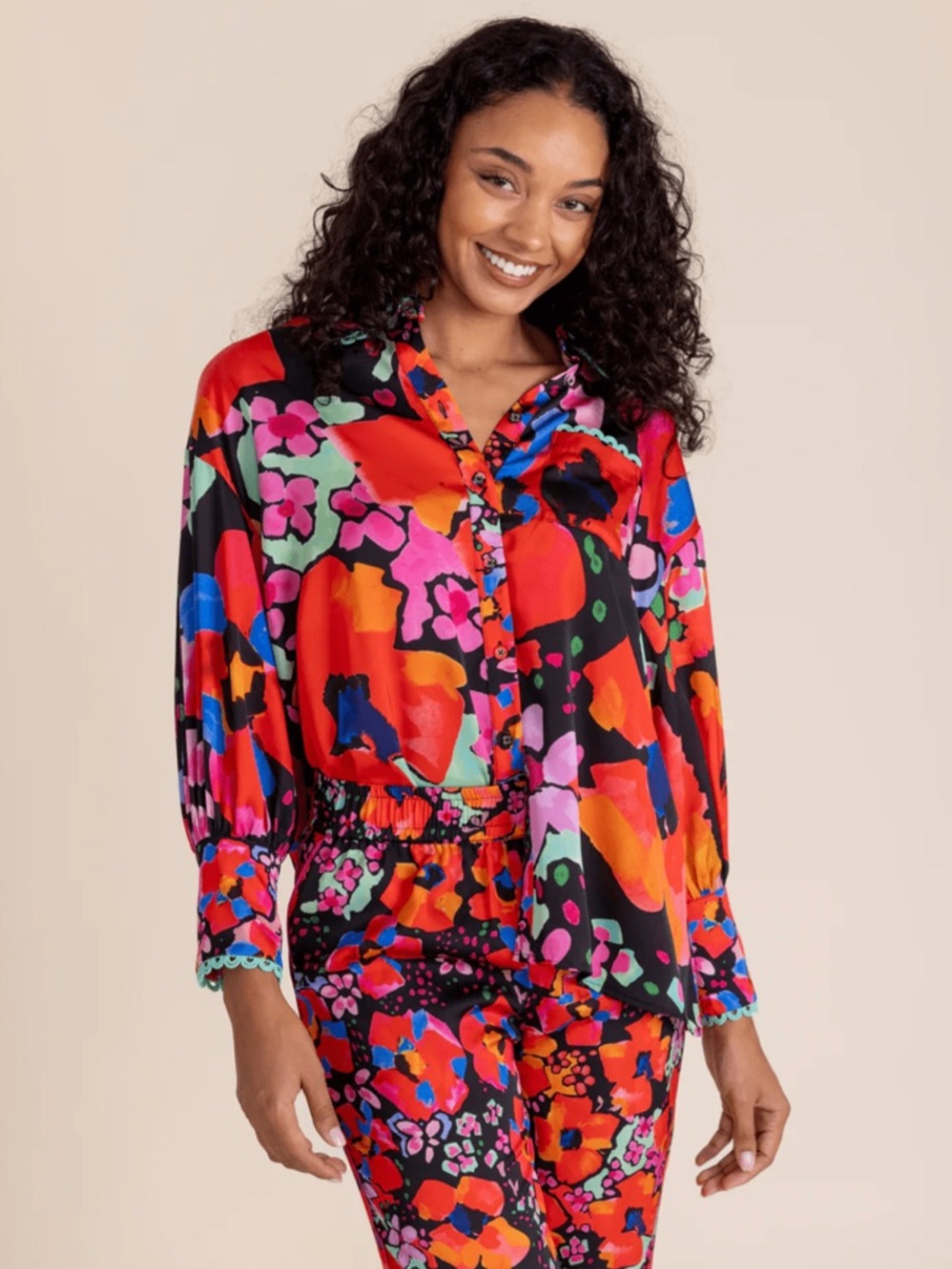 Alden Adair Grace Top in Nightflower